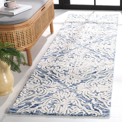 Tapis moderne en laine florale SAFAVIEH fait main Blossom Gertrida
