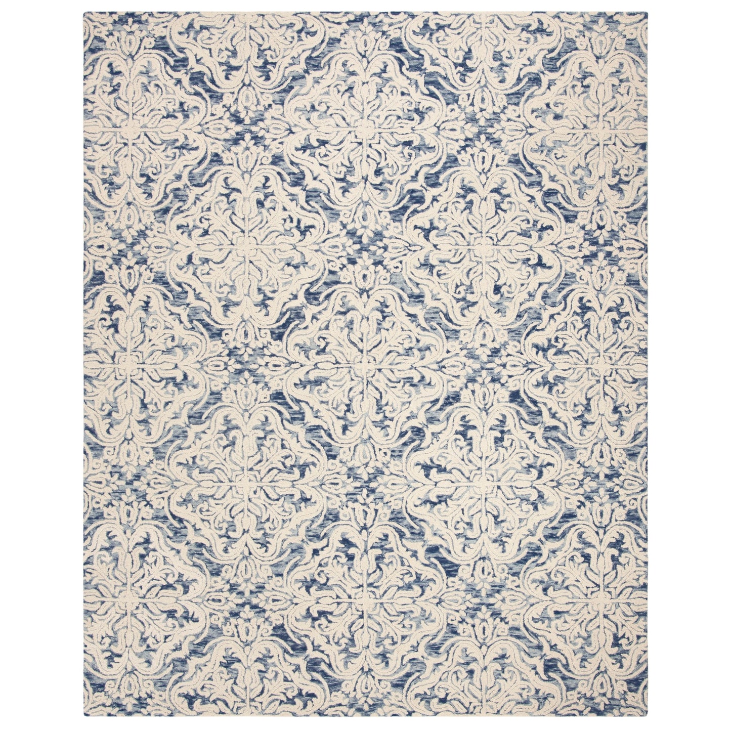Tapis moderne en laine florale SAFAVIEH fait main Blossom Gertrida