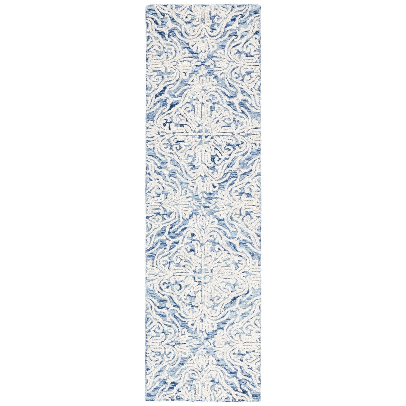Tapis moderne en laine florale SAFAVIEH fait main Blossom Gertrida