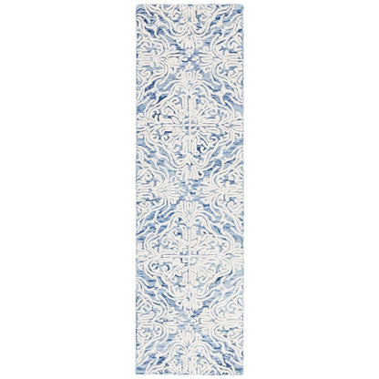 Tapis moderne en laine florale SAFAVIEH fait main Blossom Gertrida