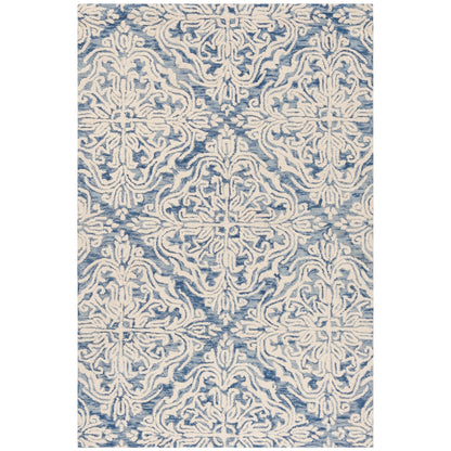 Tapis moderne en laine florale SAFAVIEH fait main Blossom Gertrida