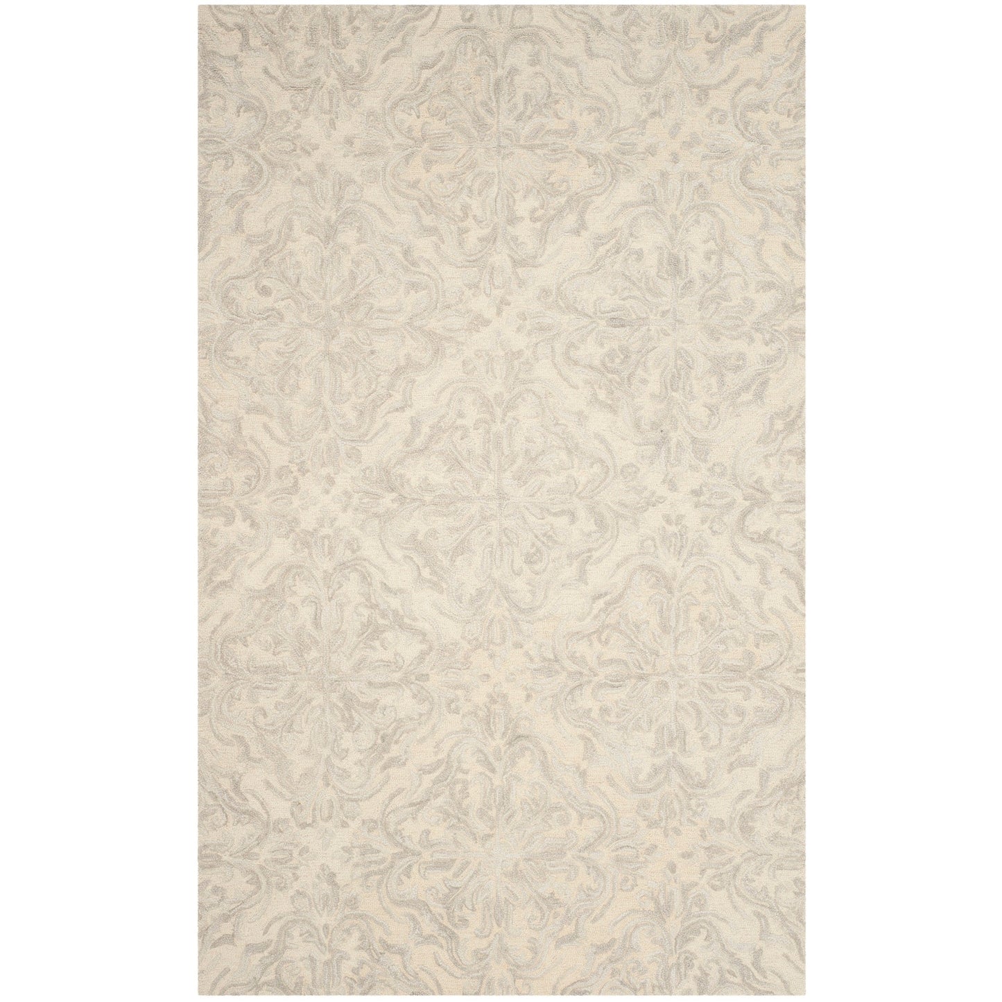 Tapis moderne en laine florale SAFAVIEH fait main Blossom Gertrida