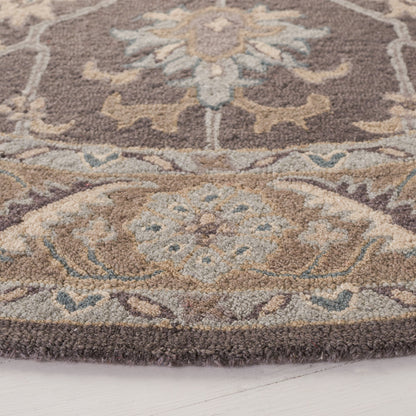 Tapis moderne en laine florale SAFAVIEH fait main Blossom Gulperi
