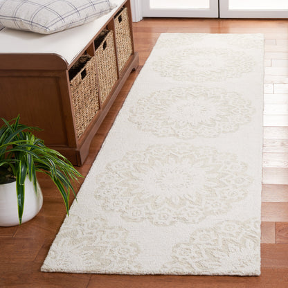 Tapis moderne en laine florale fait main SAFAVIEH Blossom Oriella