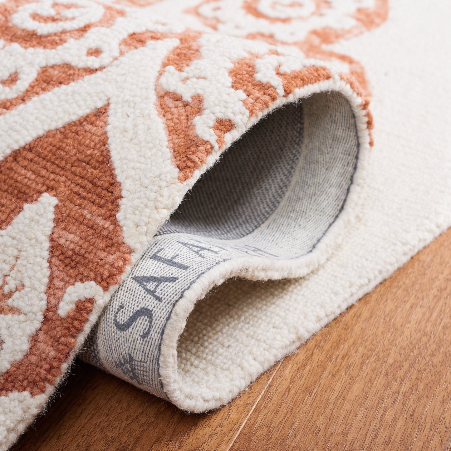 Tapis moderne en laine florale fait main SAFAVIEH Blossom Oriella