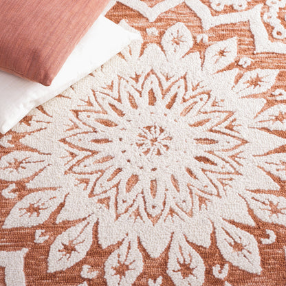 Tapis moderne en laine florale fait main SAFAVIEH Blossom Oriella