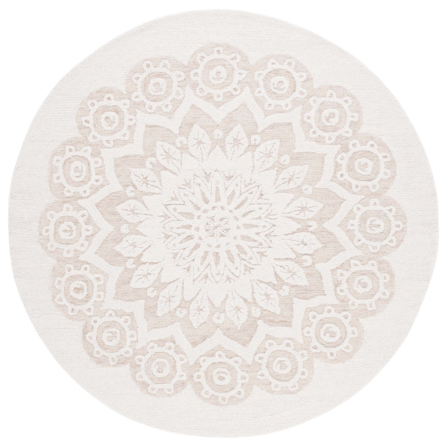 Tapis moderne en laine florale fait main SAFAVIEH Blossom Oriella