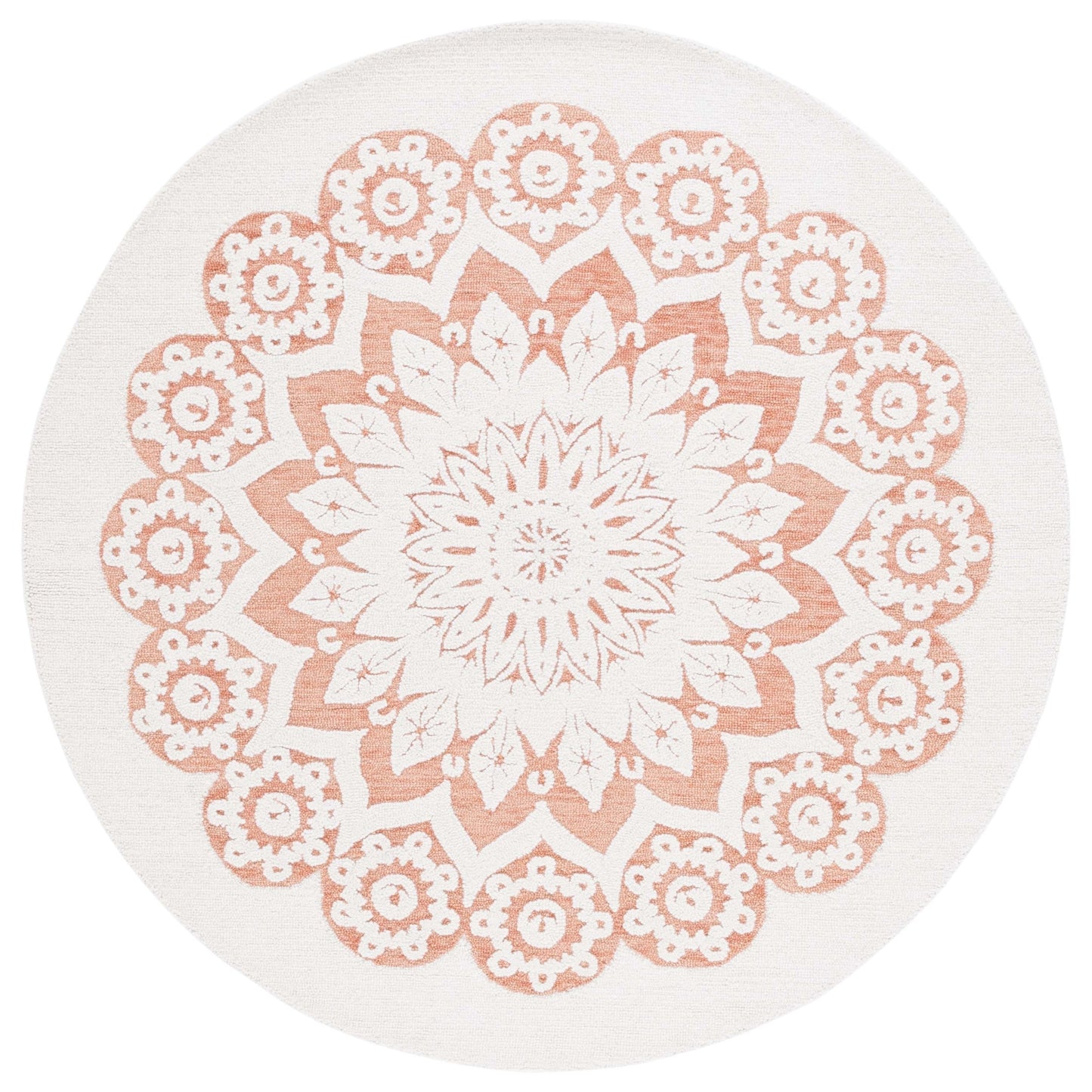 Tapis moderne en laine florale fait main SAFAVIEH Blossom Oriella