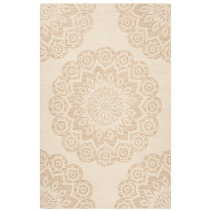 Tapis moderne en laine florale fait main SAFAVIEH Blossom Oriella