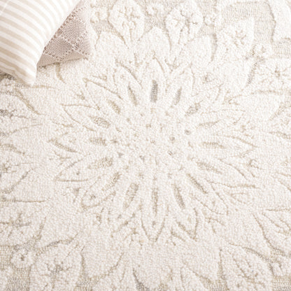 Tapis moderne en laine florale fait main SAFAVIEH Blossom Oriella