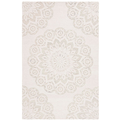 Tapis moderne en laine florale fait main SAFAVIEH Blossom Oriella