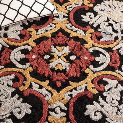 Tapis en laine floral SAFAVIEH fait main Blossom Porzia