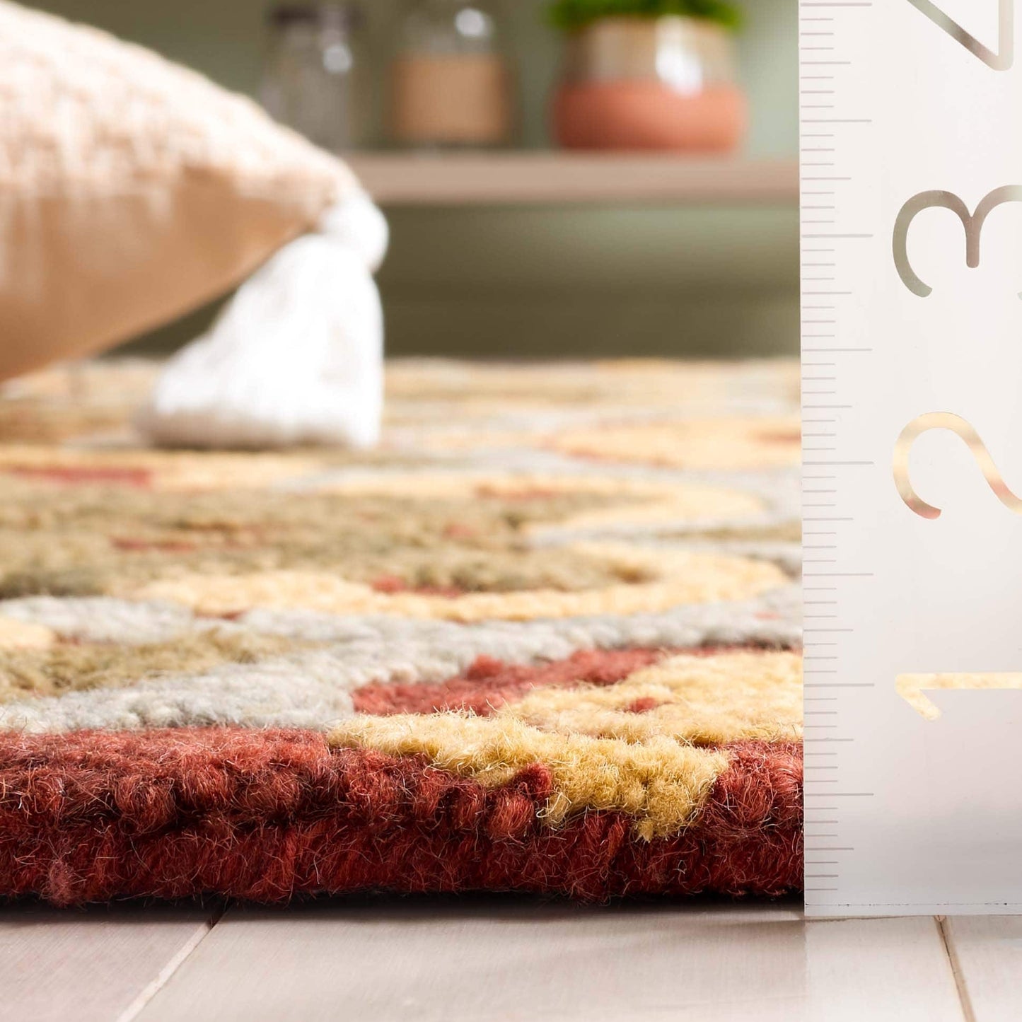 Tapis en laine floral SAFAVIEH fait main Blossom Porzia