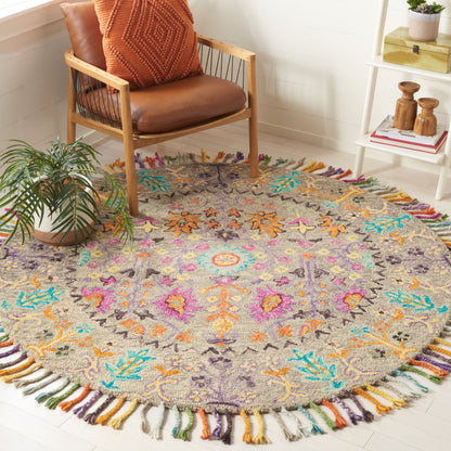 Tapis en laine floral moderne SAFAVIEH fait main Blossom Takuko