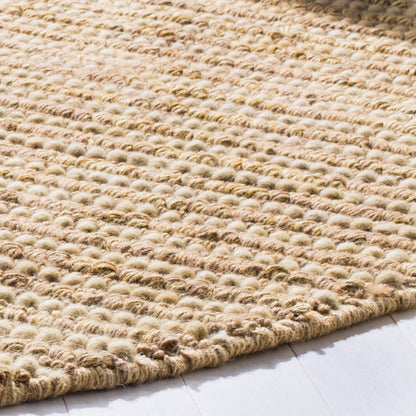 SAFAVIEH Tapis bohème fait à la main en jute et en laine Jelisava