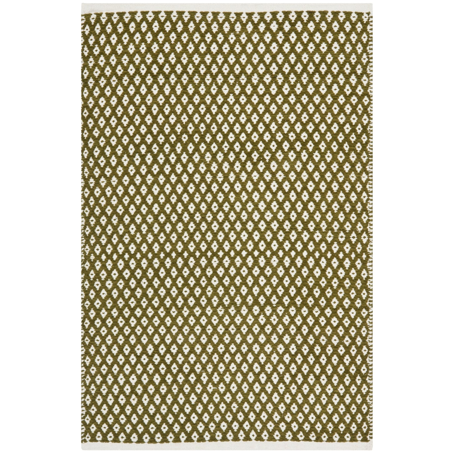 Tapis tissé plat en coton côtier Boston Shirine fait main SAFAVIEH