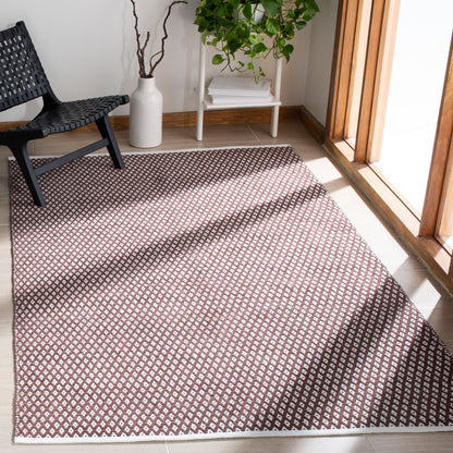 Tapis tissé plat en coton côtier Boston Shirine fait main SAFAVIEH