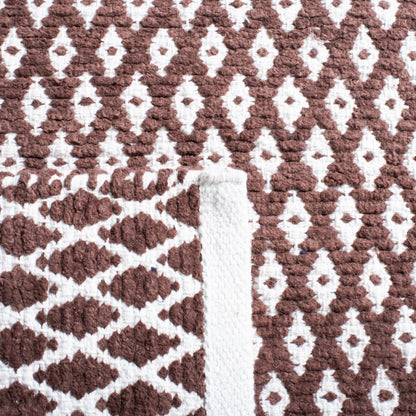 Tapis tissé plat en coton côtier Boston Shirine fait main SAFAVIEH