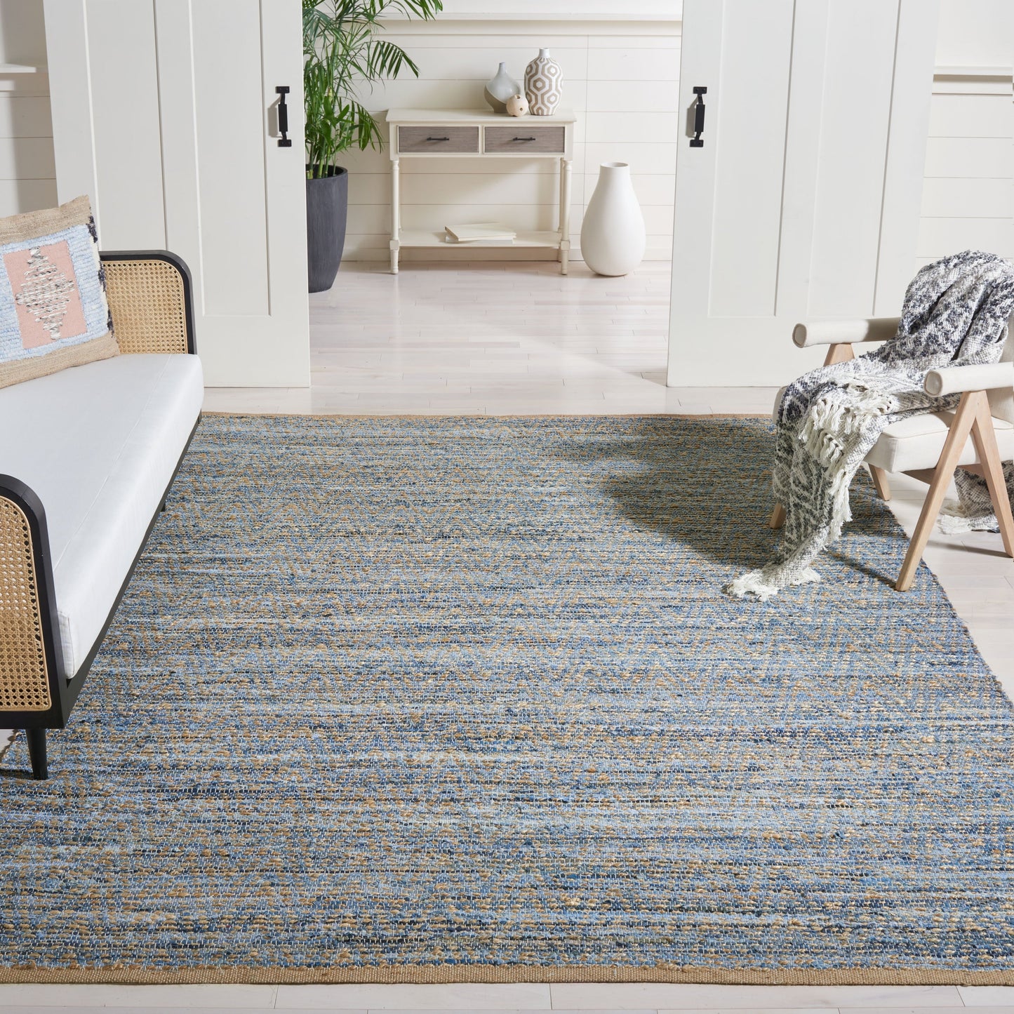Tapis côtier en jute Cirina Cape Cod fait main SAFAVIEH