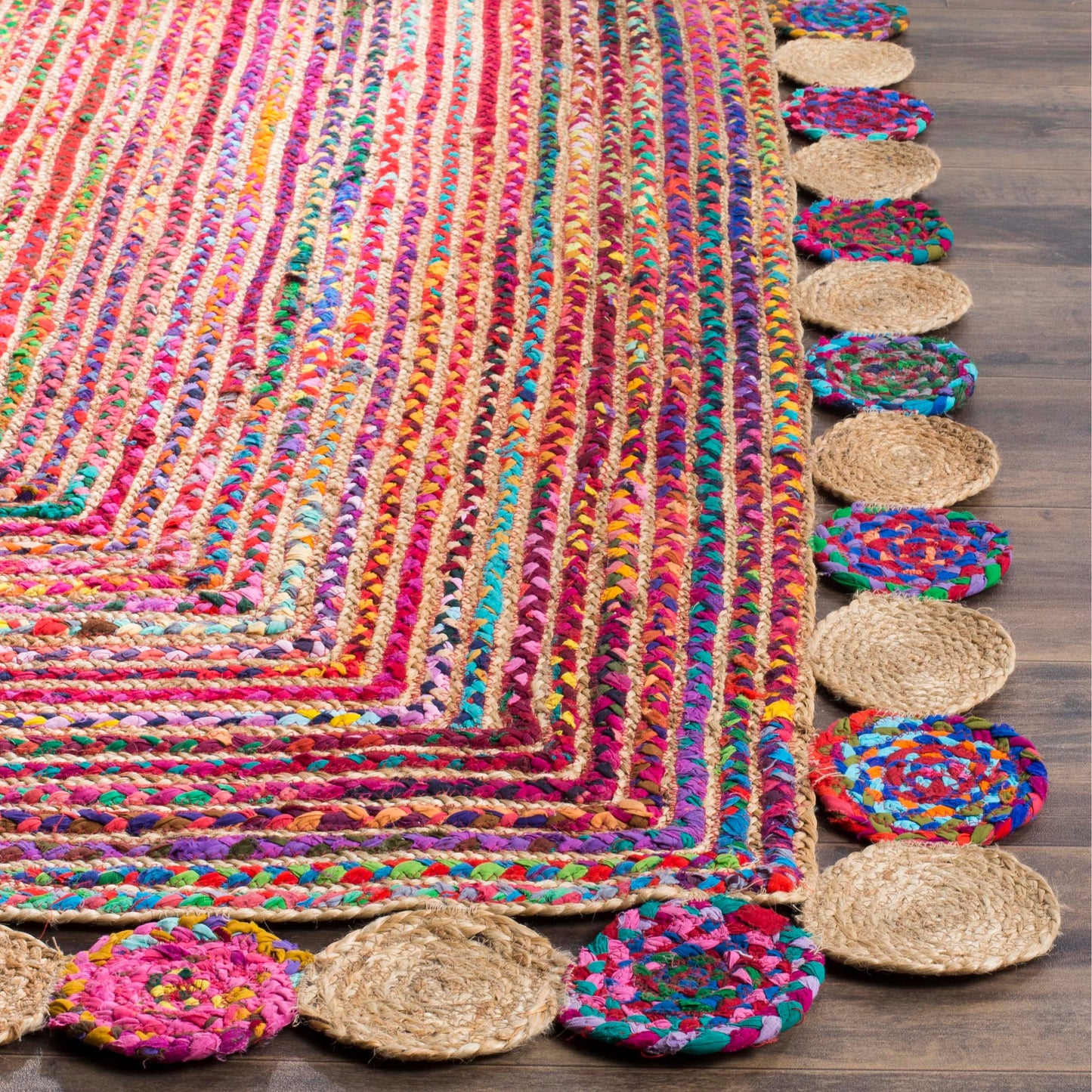 Tapis côtier en jute SAFAVIEH Cape Cod Diora fait main