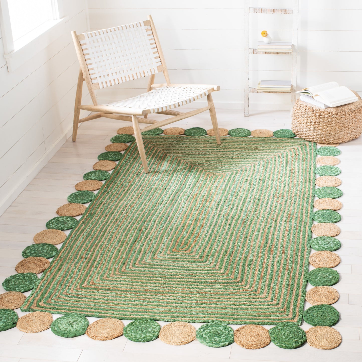 Tapis côtier en jute SAFAVIEH Cape Cod Diora fait main