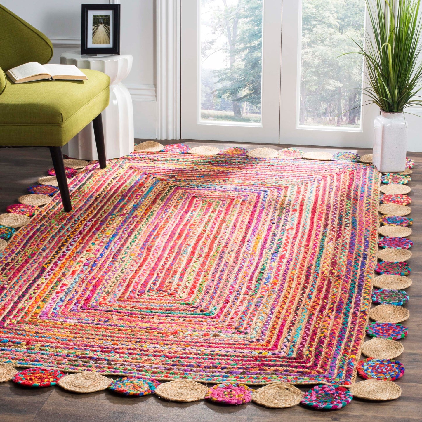 Tapis côtier en jute SAFAVIEH Cape Cod Diora fait main