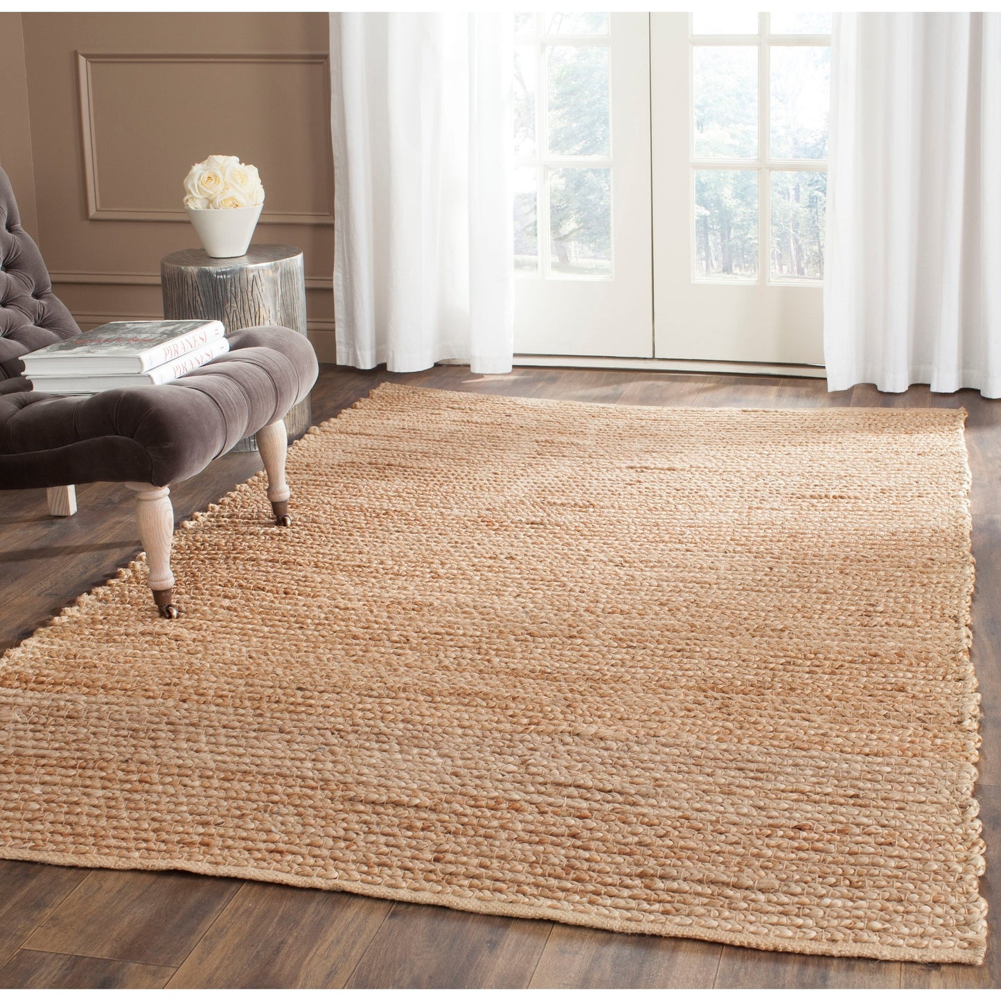 Tapis côtier en jute SAFAVIEH fait main Cape Cod Neelu
