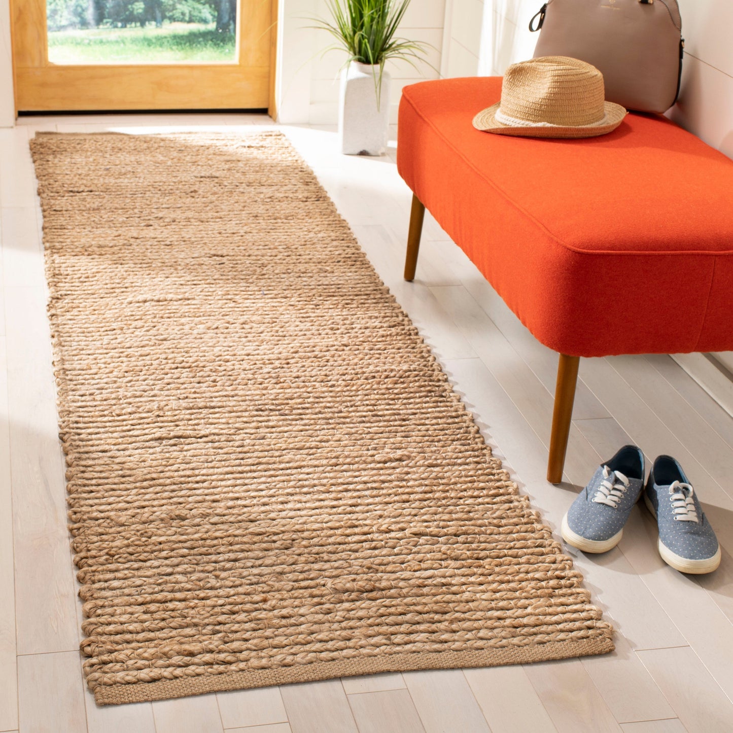 Tapis côtier en jute SAFAVIEH fait main Cape Cod Neelu