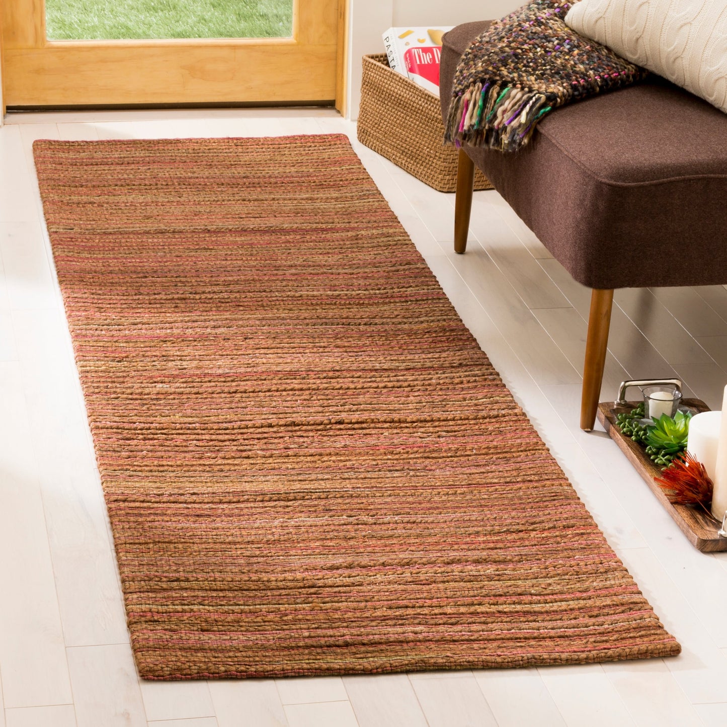 Tapis côtier en jute Snezanka de Cape Cod fait main SAFAVIEH