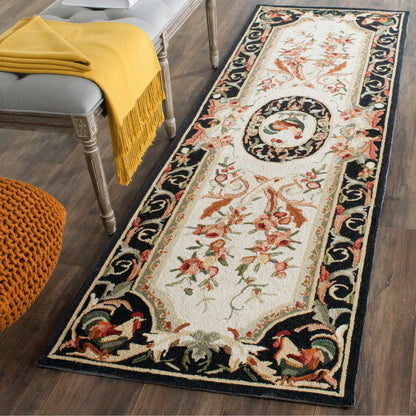 Tapis en laine fait main Chelsea Anni French Country Rooster de SAFAVIEH