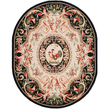 Tapis en laine fait main Chelsea Anni French Country Rooster de SAFAVIEH