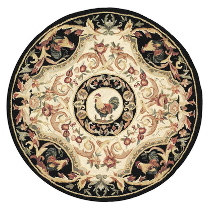 Tapis en laine fait main Chelsea Anni French Country Rooster de SAFAVIEH