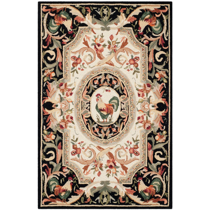 Tapis en laine fait main Chelsea Anni French Country Rooster de SAFAVIEH