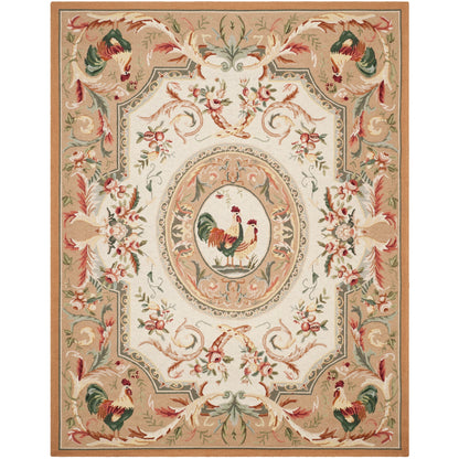Tapis en laine fait main Chelsea Anni French Country Rooster de SAFAVIEH
