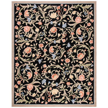 SAFAVIEH Fait Main Chelsea Jacomine French Country Floral Scroll Laine