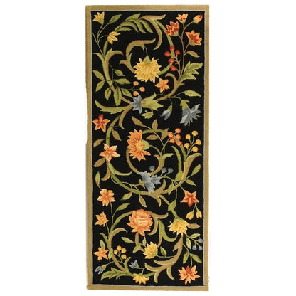 SAFAVIEH Fait Main Chelsea Jacomine French Country Floral Scroll Laine
