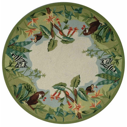 Tapis en laine fait main Chelsea Margrieta de style campagnard français SAFAVIEH