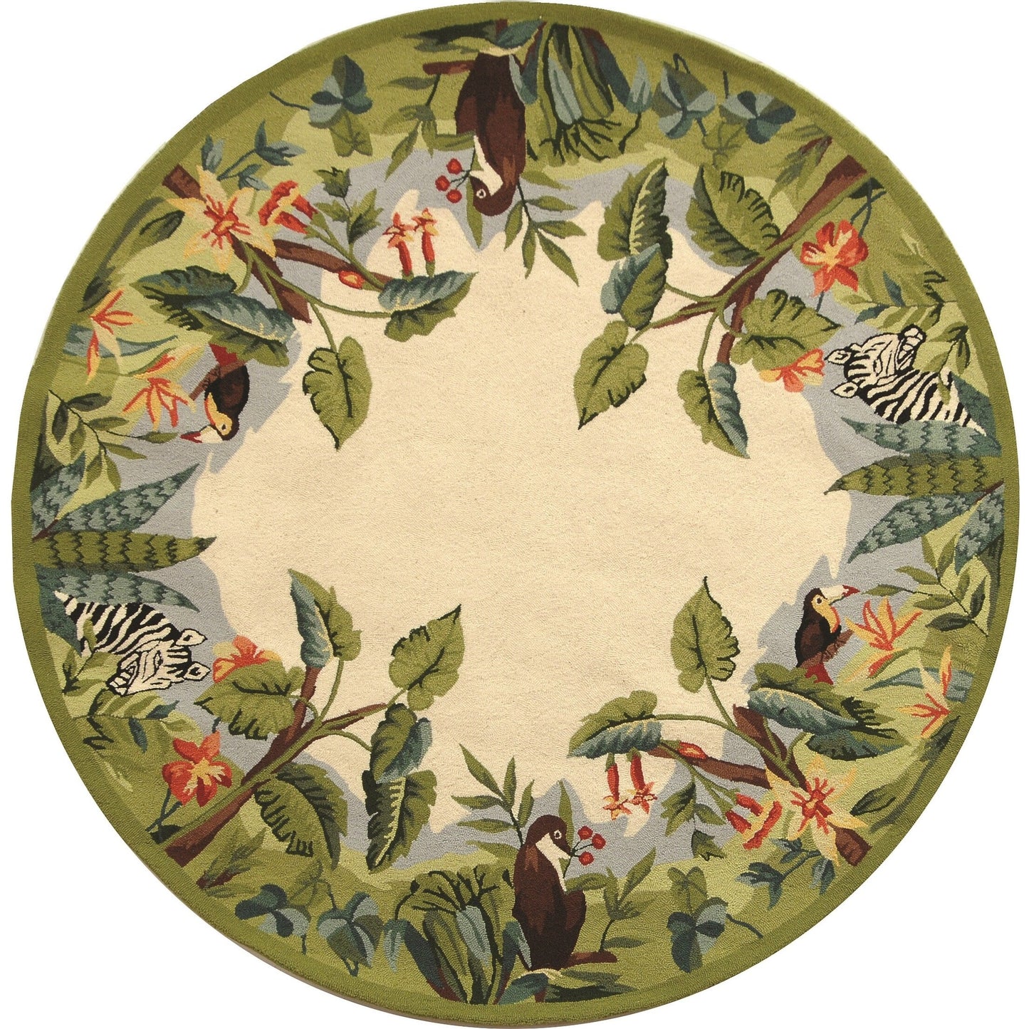 Tapis en laine fait main Chelsea Margrieta de style campagnard français SAFAVIEH