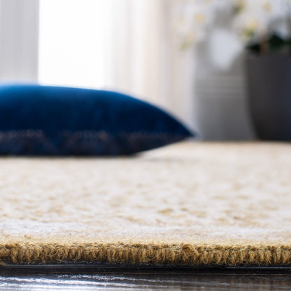 Tapis de jardin solaire Chelsea fait main en laine léopard de style campagnard français SAFAVIEH