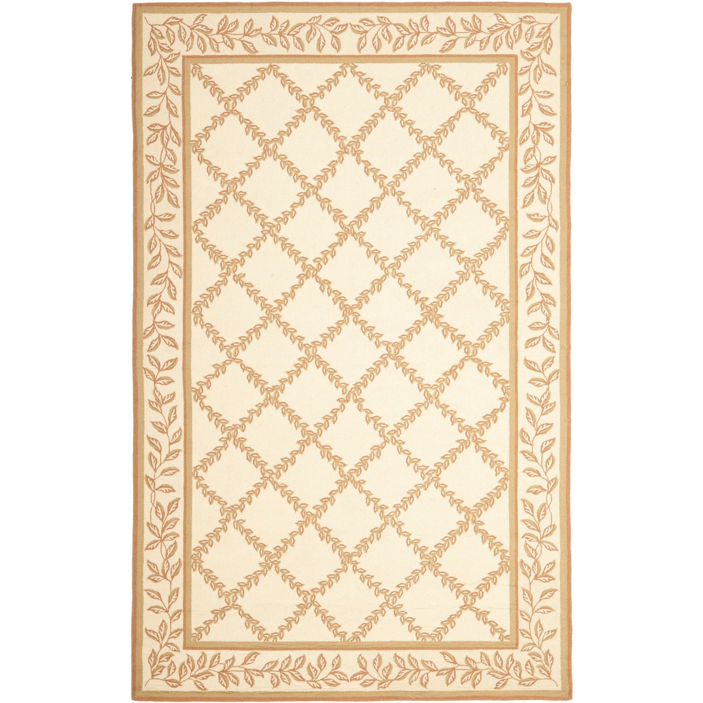 Tapis en laine SAFAVIEH Chelsea Sunstripe Trellis fait main, style campagne française