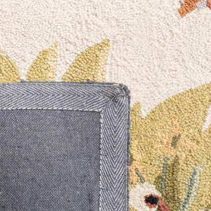 Tapis en laine fait main Chelsea Yauheniya de style coq de campagne française SAFAVIEH