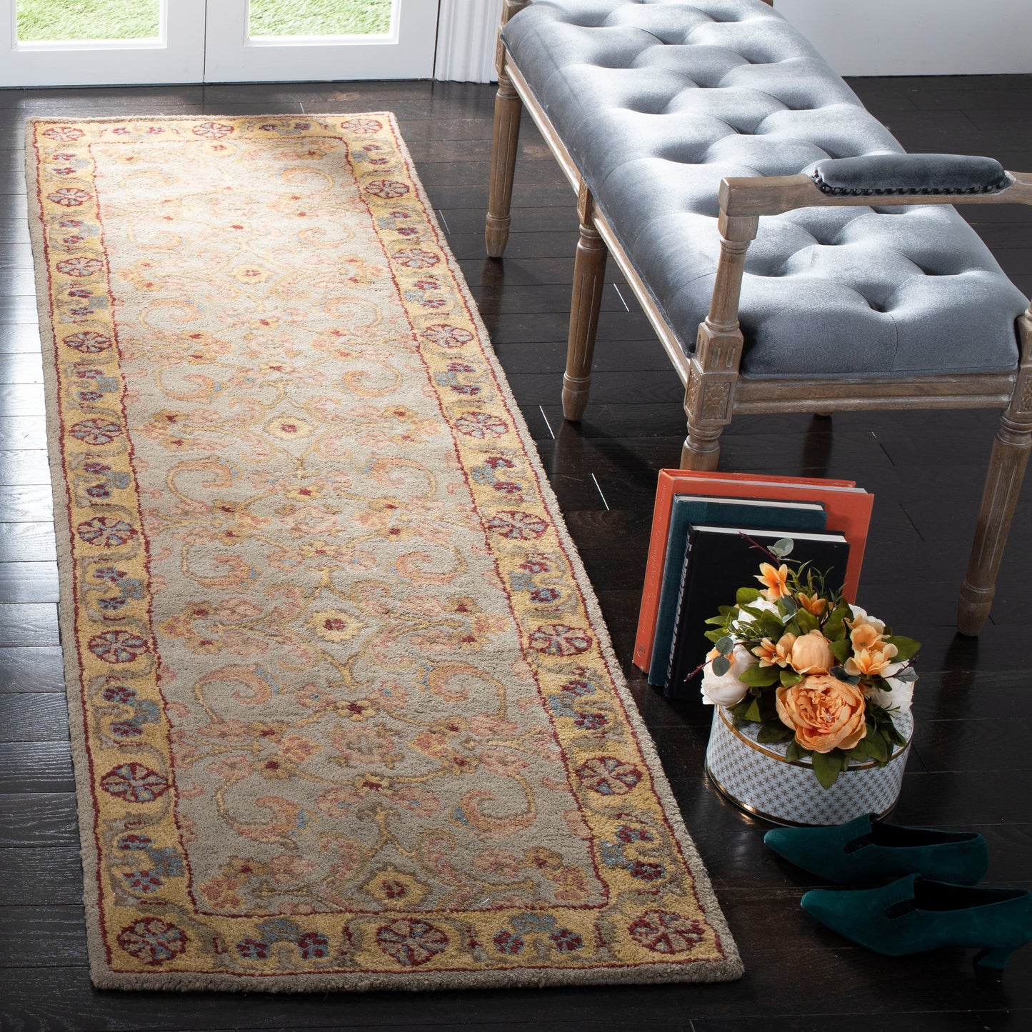 Tapis traditionnel oriental en laine fait main SAFAVIEH