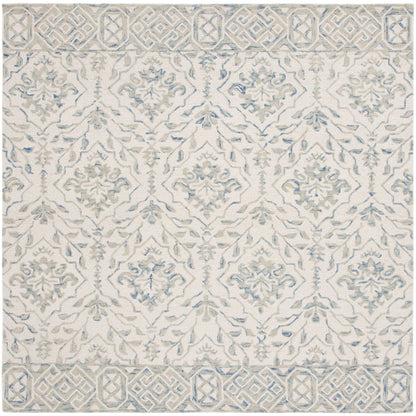Tapis en laine florale Elvedina fait main SAFAVIEH, teint par immersion