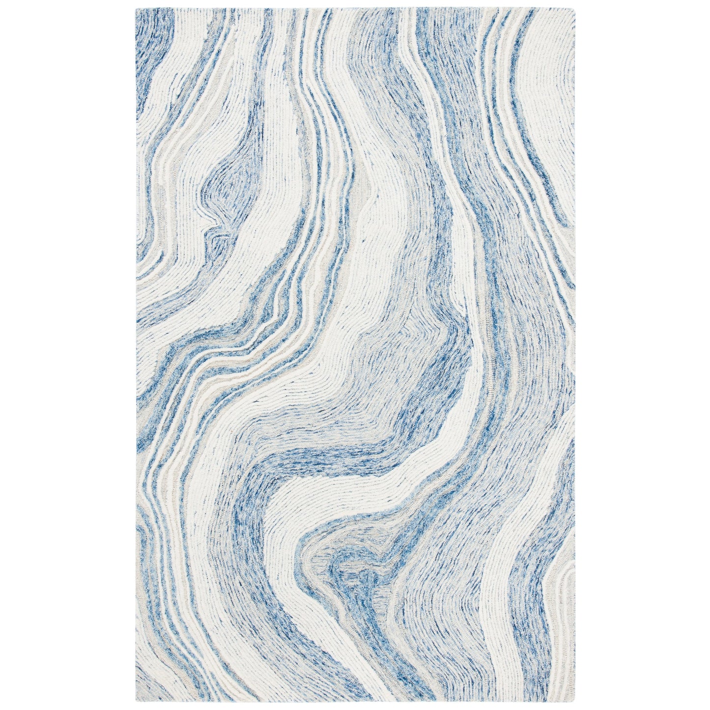 Tapis en laine abstrait moderne Klari de Fifth Avenue fait main SAFAVIEH