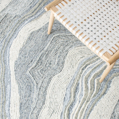 Tapis en laine abstrait moderne Klari de Fifth Avenue fait main SAFAVIEH