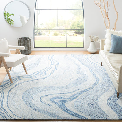 Tapis en laine abstrait moderne Klari de Fifth Avenue fait main SAFAVIEH