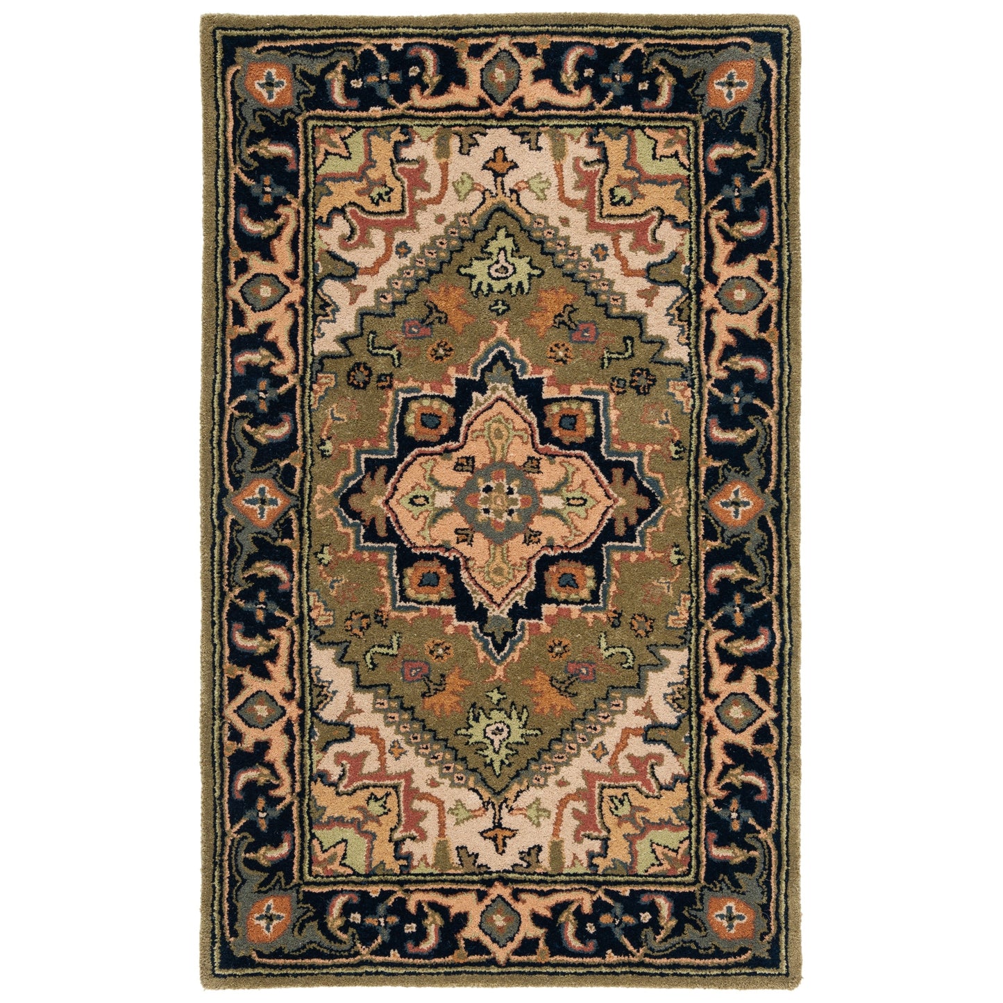 Tapis oriental traditionnel en laine SAFAVIEH fait main, héritage Carrol
