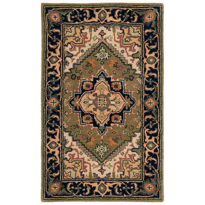 Tapis oriental traditionnel en laine SAFAVIEH fait main, héritage Carrol