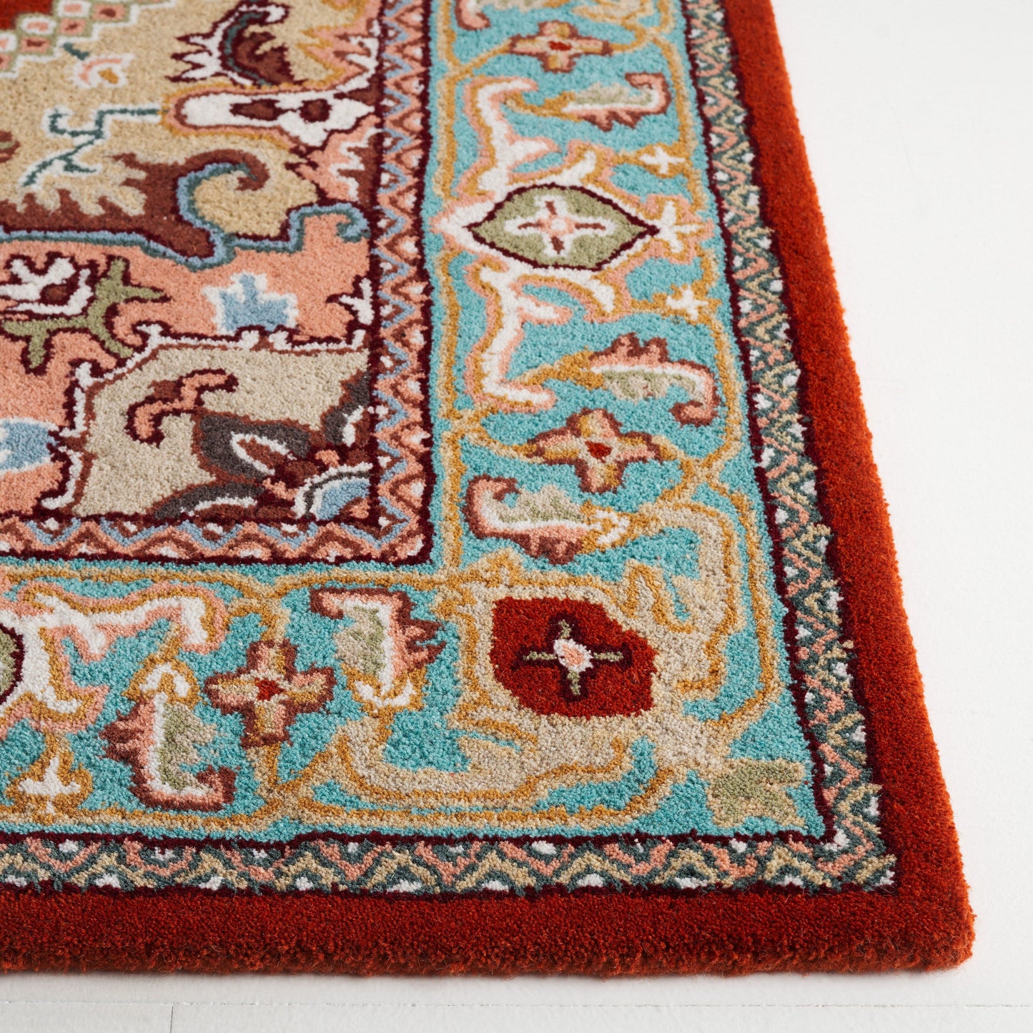 Tapis oriental traditionnel en laine SAFAVIEH fait main, héritage Carrol