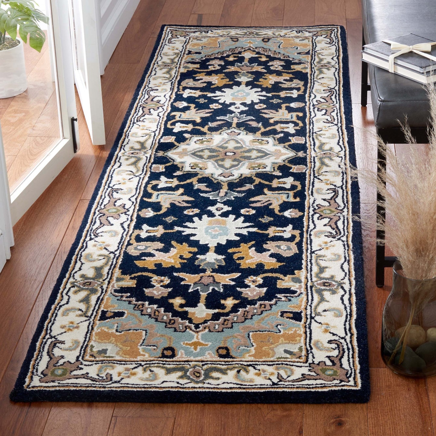 Tapis oriental traditionnel en laine SAFAVIEH fait main, héritage Carrol